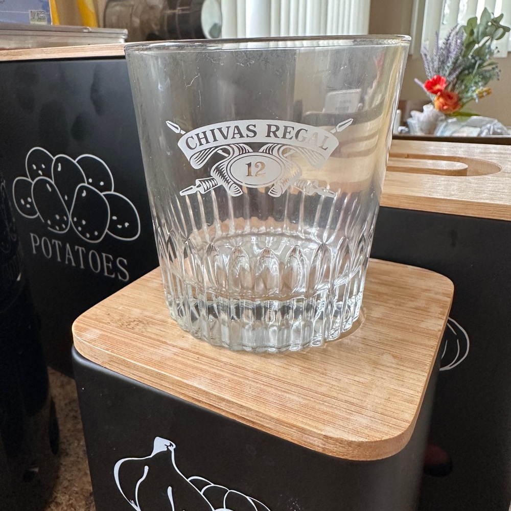 Chivas Regal Aged 12 Years Rocks Glass EUC